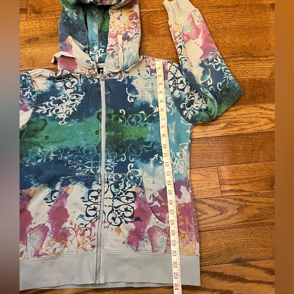 RARE-Vintage The North Face Tye Dye Women’s Hoodie Jacket Sz M - Picture 8 of 8